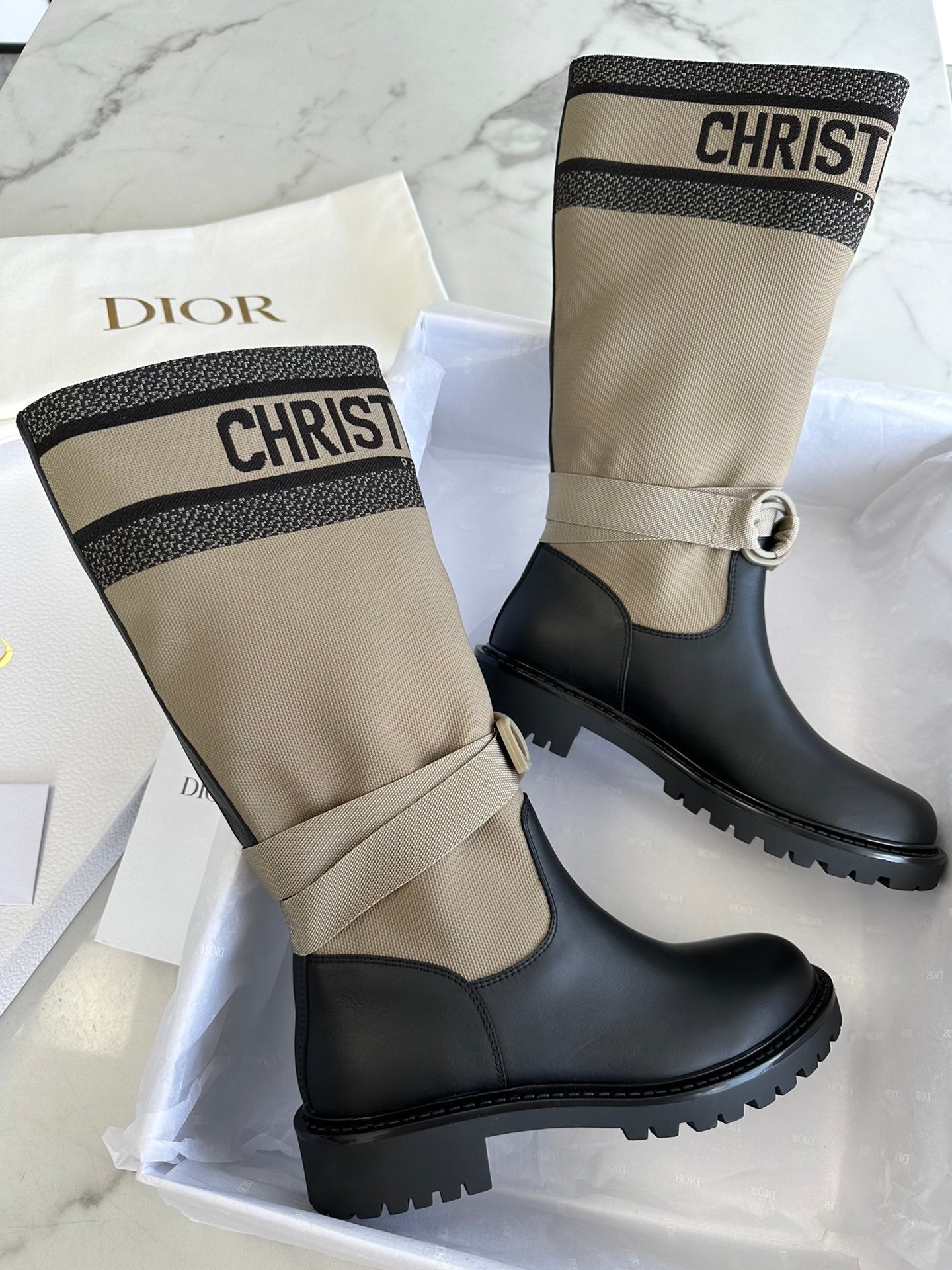 Bottes de chevalier vintage