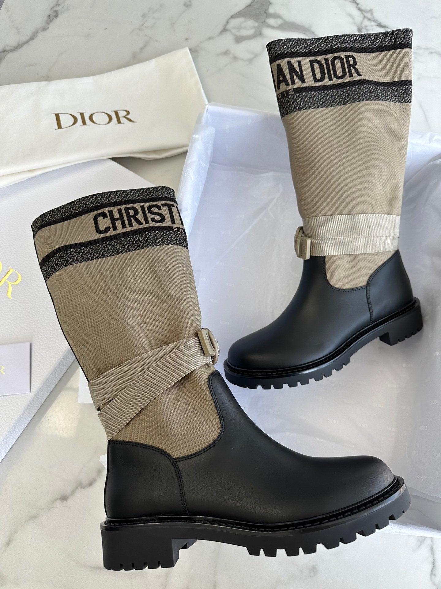 Bottes de chevalier vintage