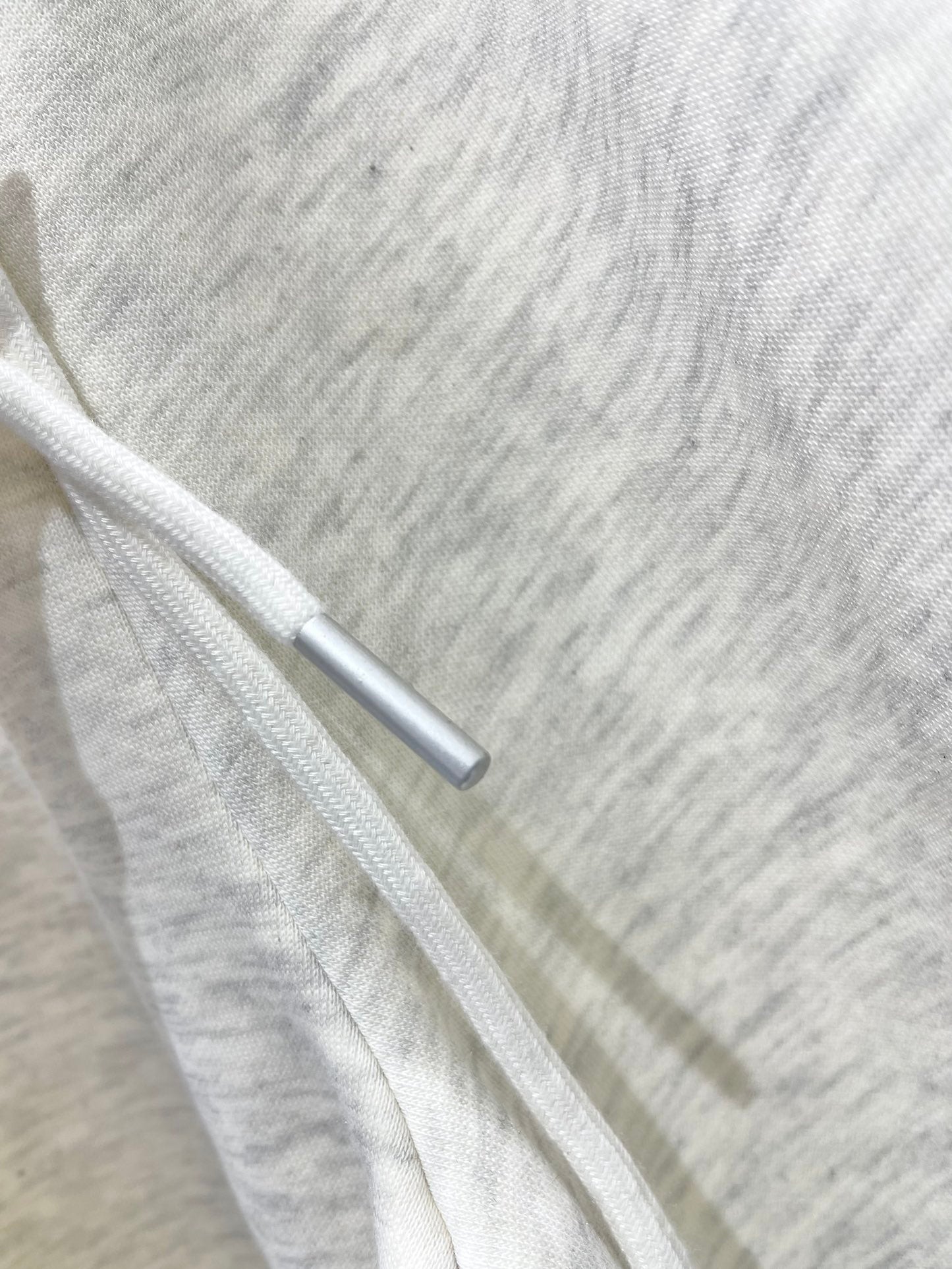 Pantalon de survêtement en peluche à taille serrée et jambe droite