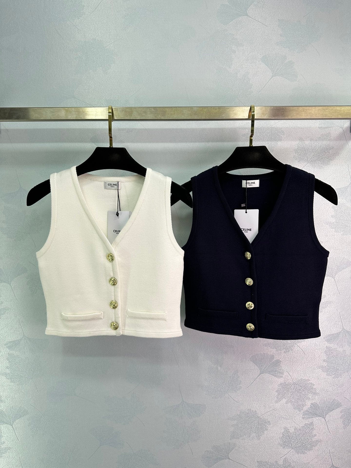 Gilet cardigan à col en V