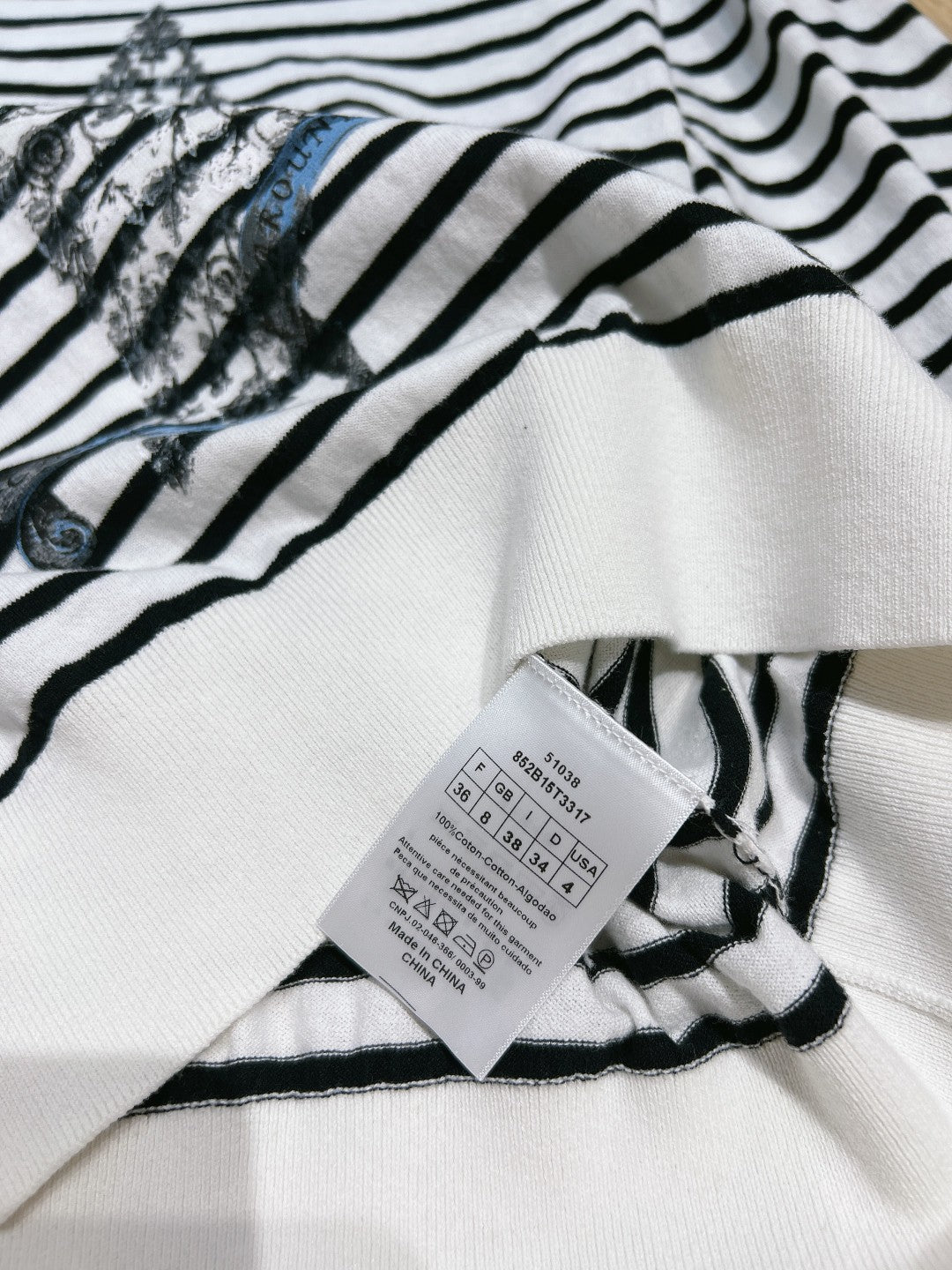 Bedrucktes Slim-Fit-Stretch-Hemd mit Streifen