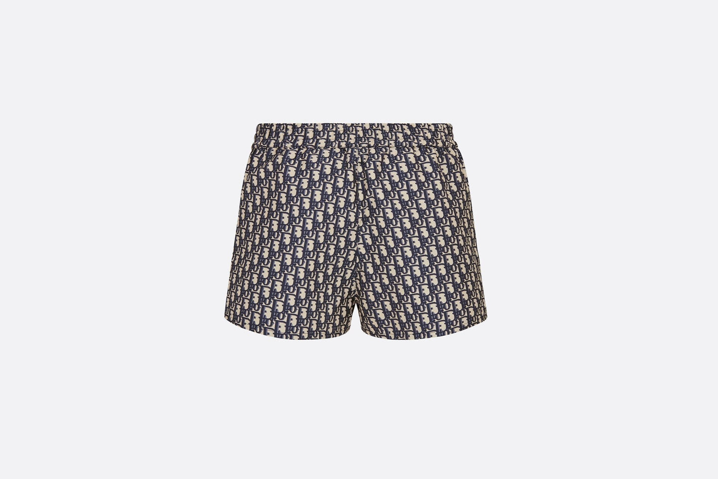 blaue bedruckte Shorts