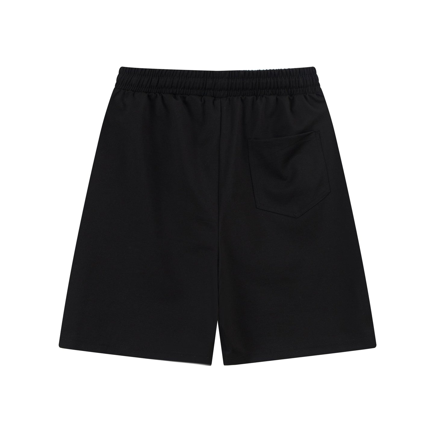 Gelbe Shorts mit Musterverzierung