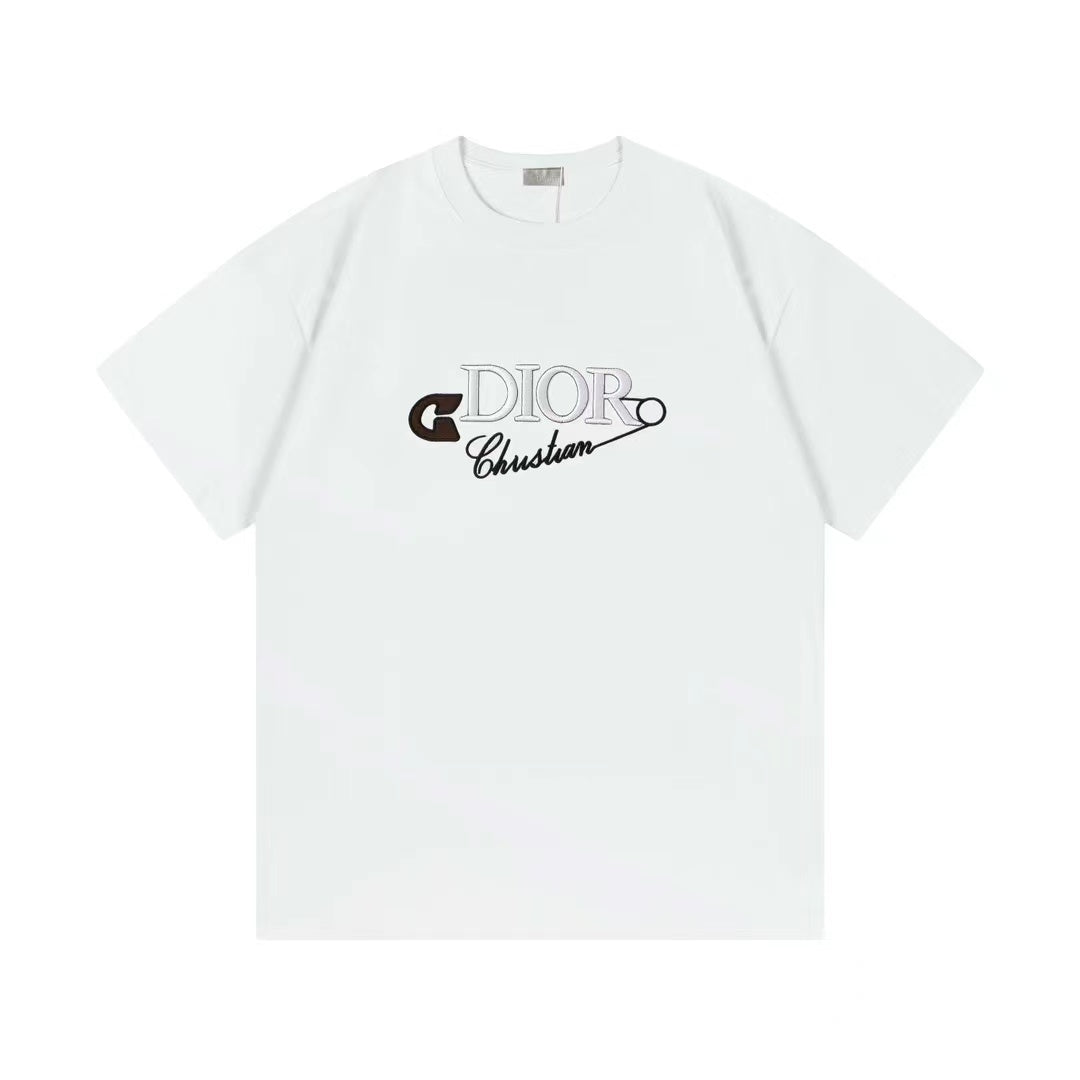 T-shirt imprimé brodé en 3D