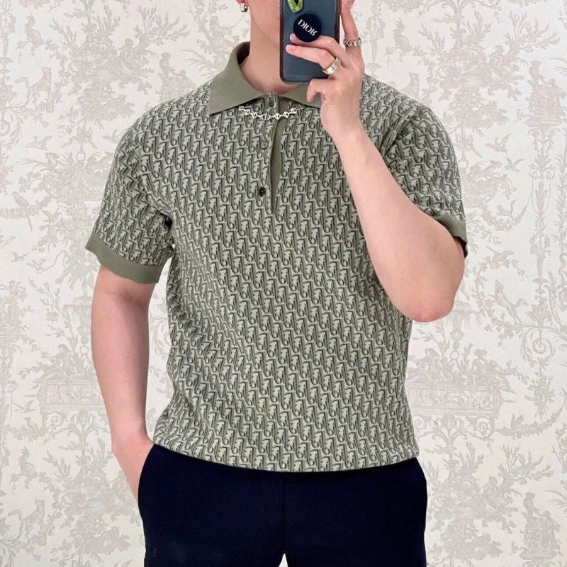 Polo à manches courtes polyvalent avec logo presbyte