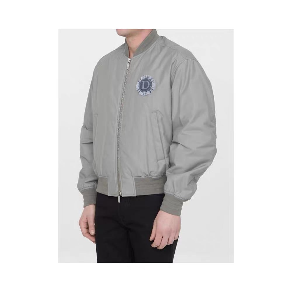 🌟🌟Jacke mit Logo-Print auf der Brust