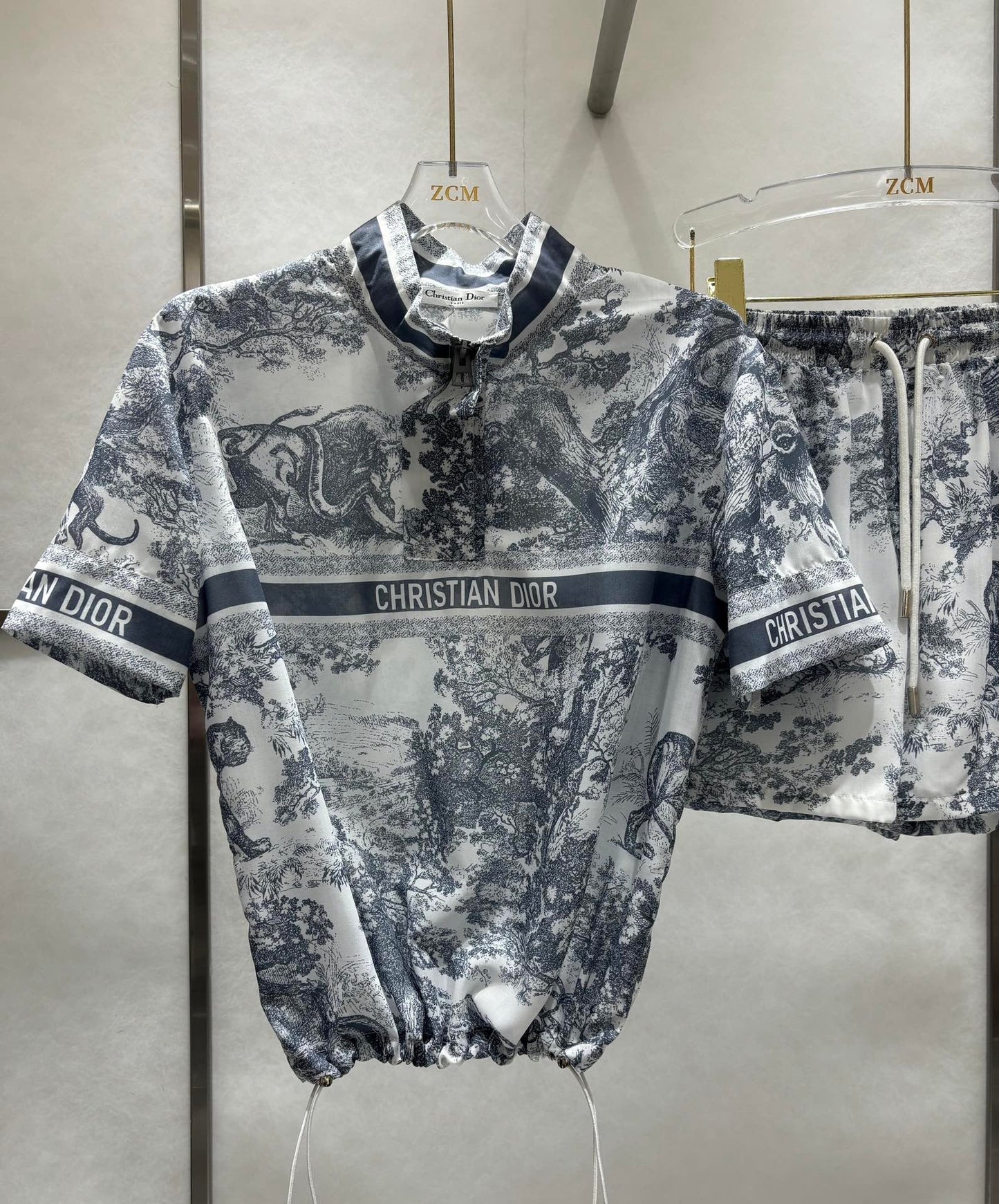 Combinaison de loisirs à imprimé animalier de la jungle