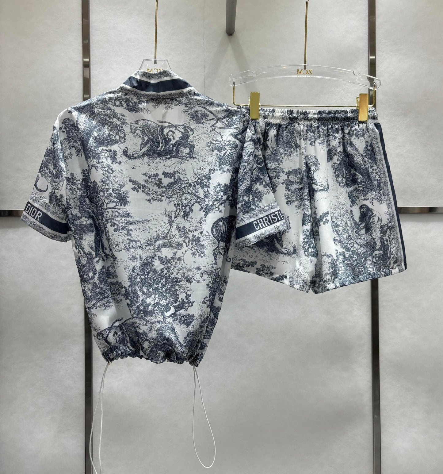 Combinaison de loisirs à imprimé animalier de la jungle