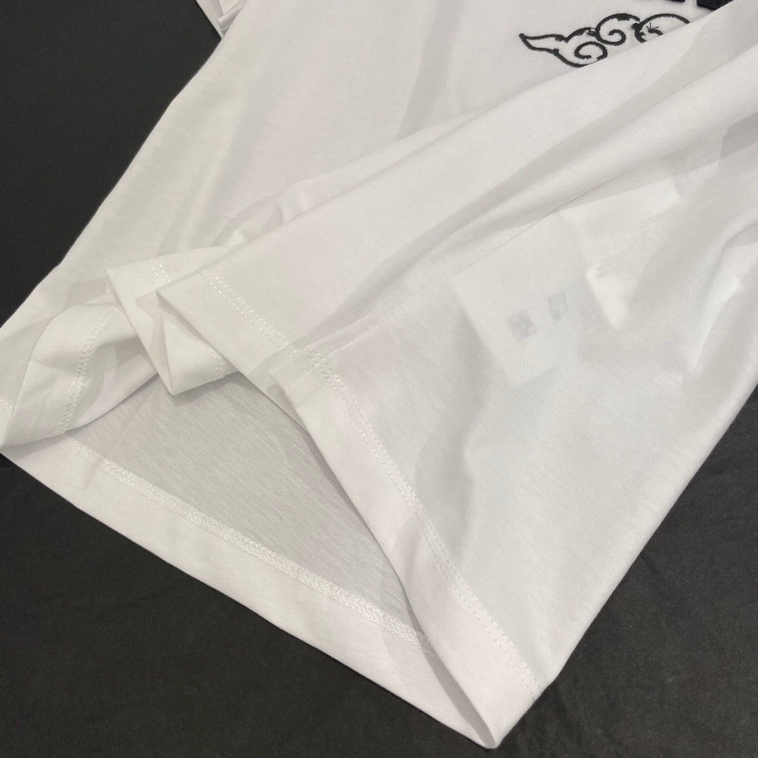 Manches courtes brodées nuage 24ss