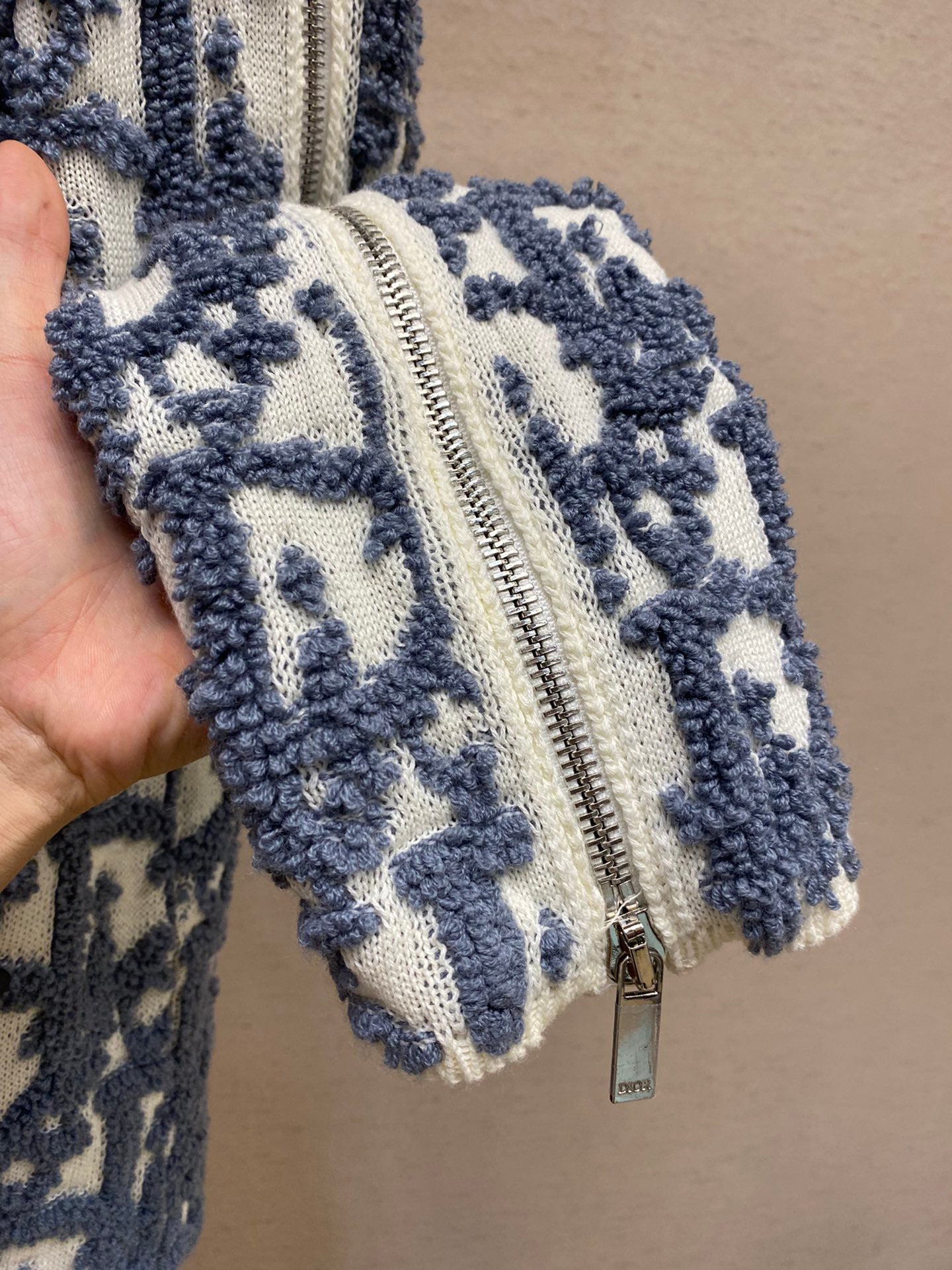 PULL EN MAILLE JACQUARD MÉLANGÉE DE LAINE