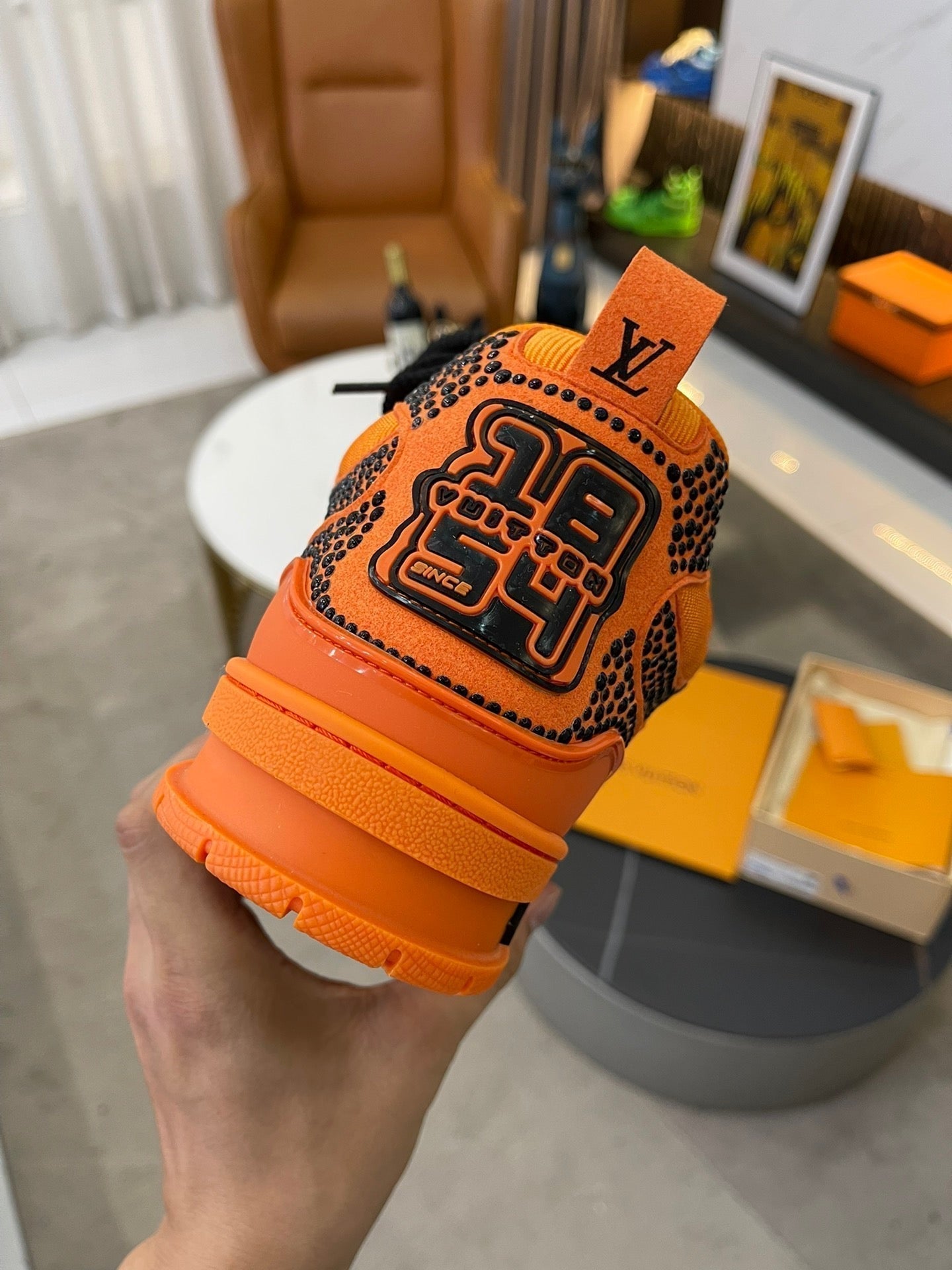 baskets en PVC transparent