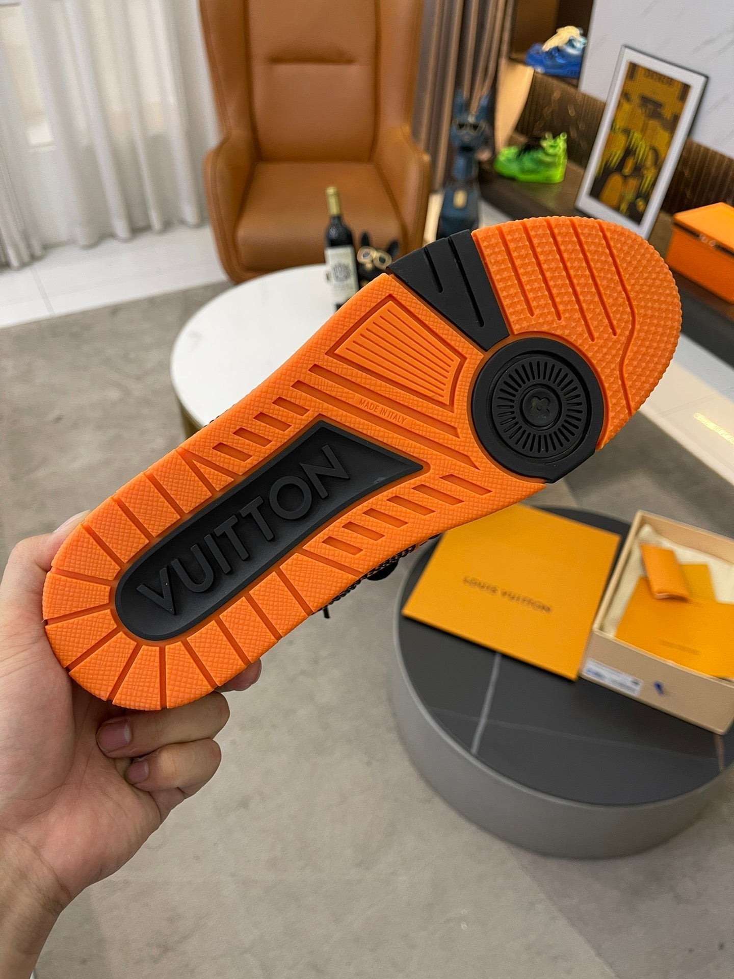 baskets en PVC transparent