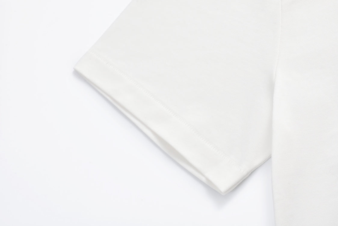 Weißes Western-Cowboy-T-Shirt