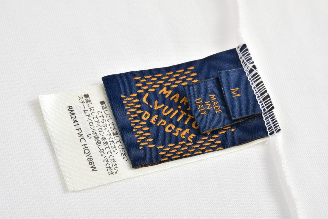 Weißes Western-Cowboy-T-Shirt