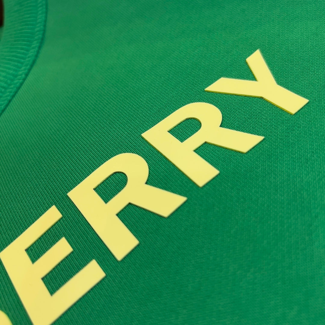 Bedrucktes Rundhals-Sweatshirt aus Baumwolle