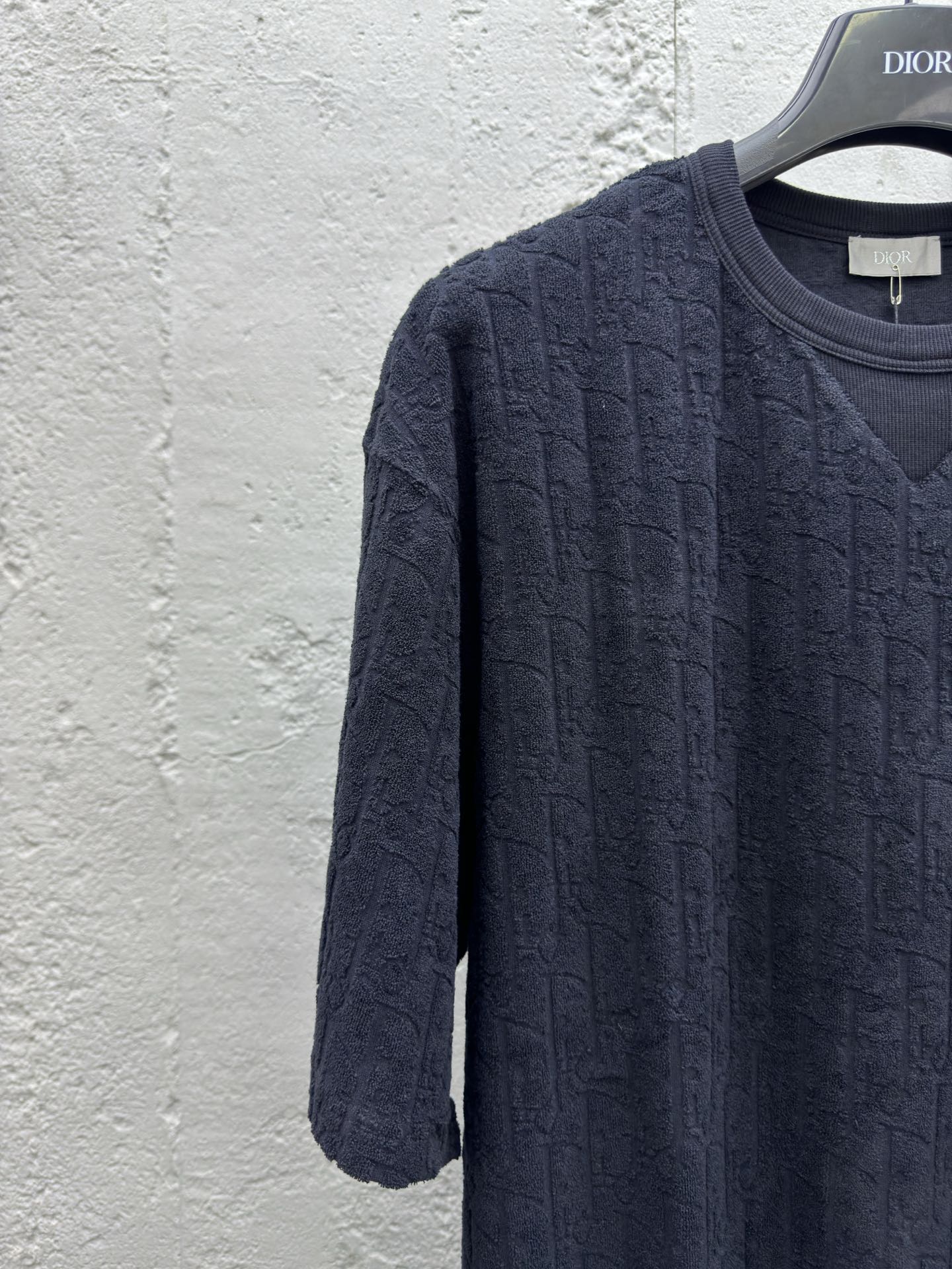 Manches courtes en tissu éponge imprimé sur toute la surface