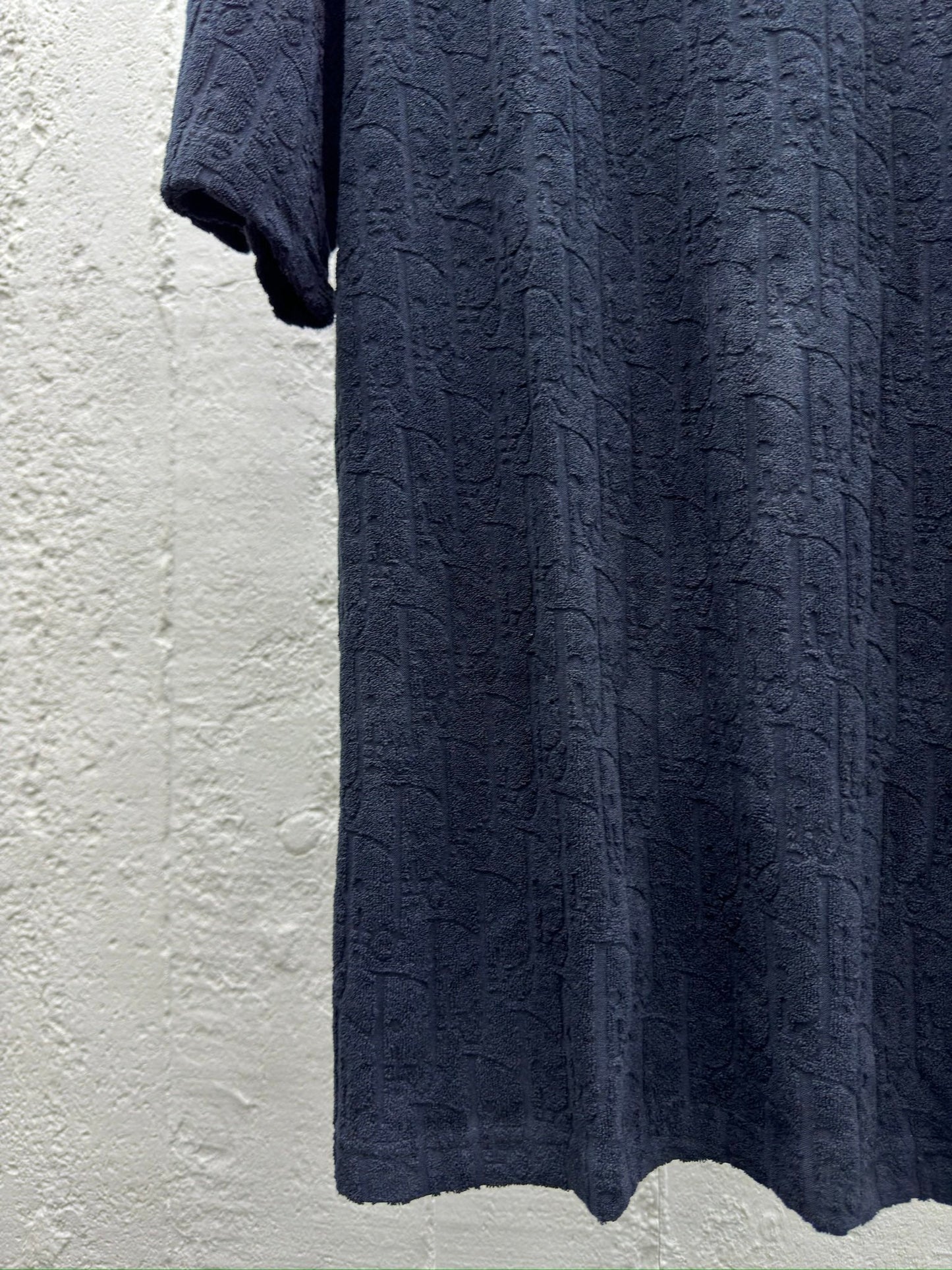 Manches courtes en tissu éponge imprimé sur toute la surface