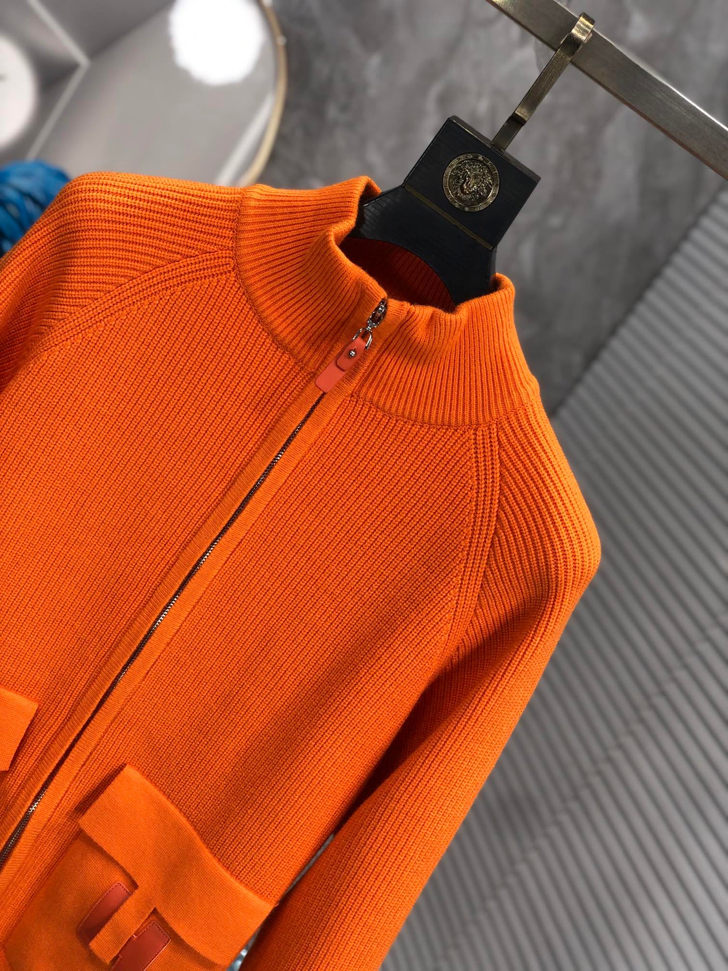 24 Nouvelle veste en laine tricotée automne/hiver