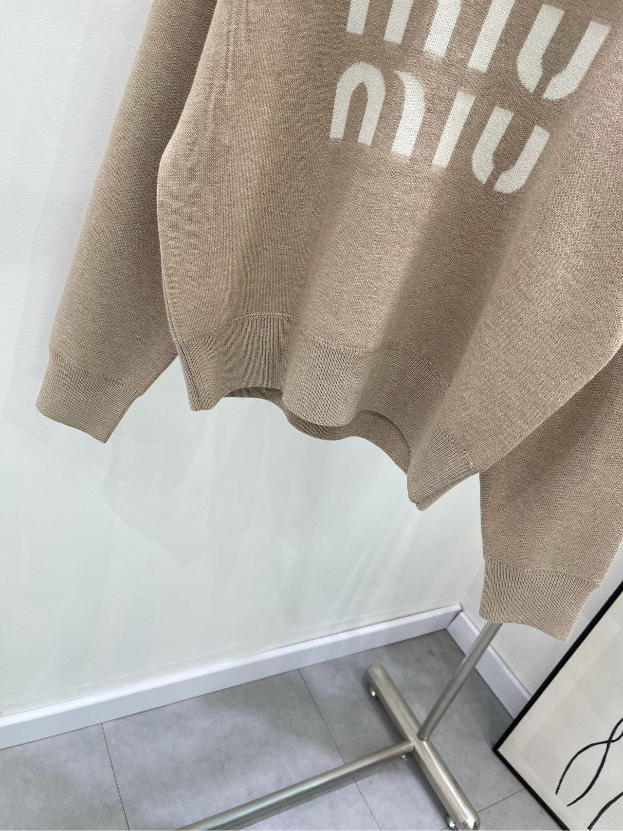 Kaschmirmantel mit Doppelreißverschluss-Design