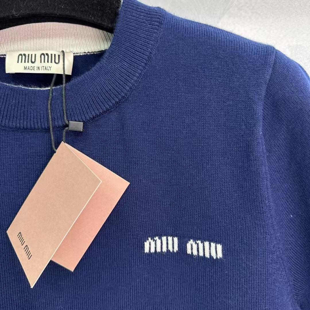 Strick-Kurzarmpullover im neuen Stil für den frühen Frühling