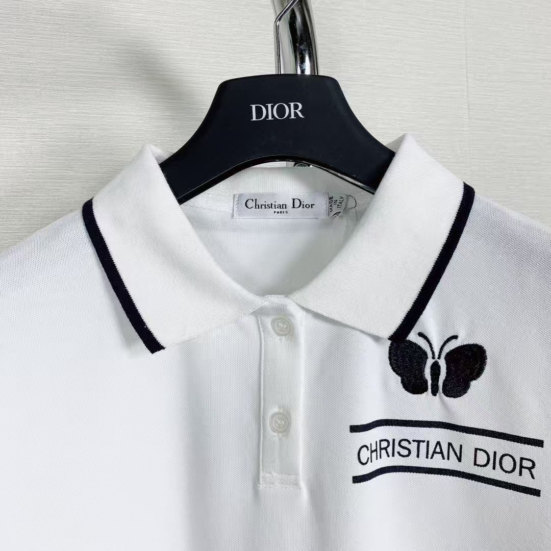 Neue Frühlings- und Sommer-Revers-Schmetterlings-Kurzarm