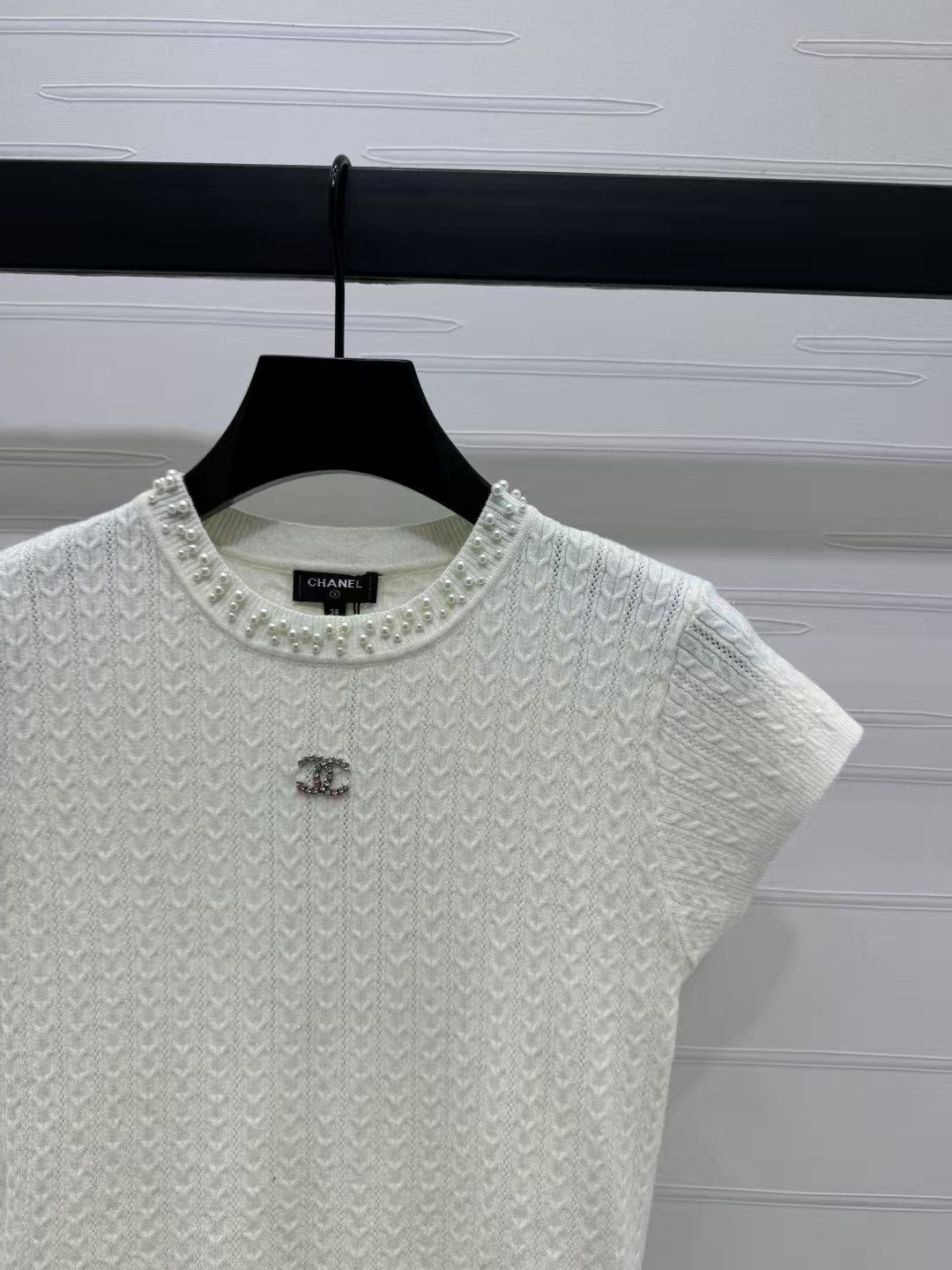 25 manches courtes tricotées à petites manches volantées pour le printemps et l'été