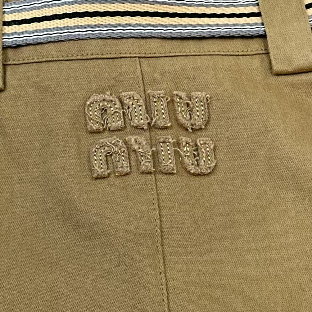 Jupe ceinture à poches cargo 25ss