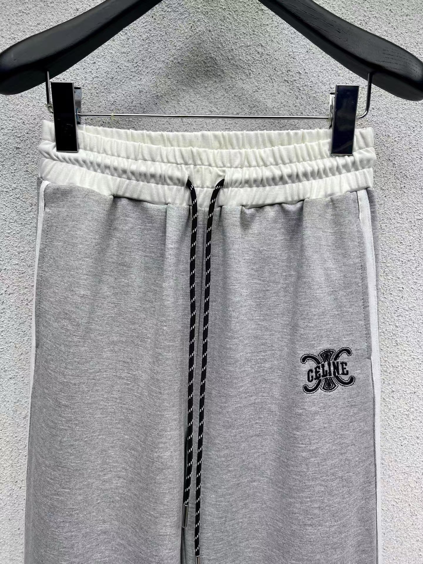 Pantalon décontracté à taille élastique 25SS