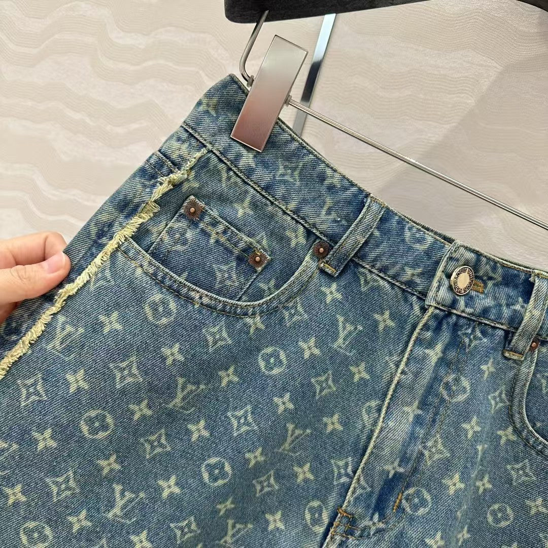 25 shorts en jean jacquard de début de printemps