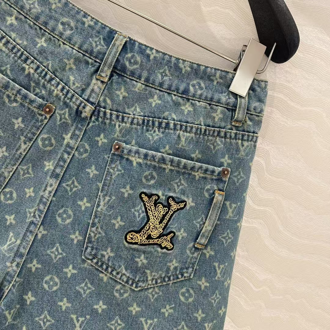 25 shorts en jean jacquard de début de printemps