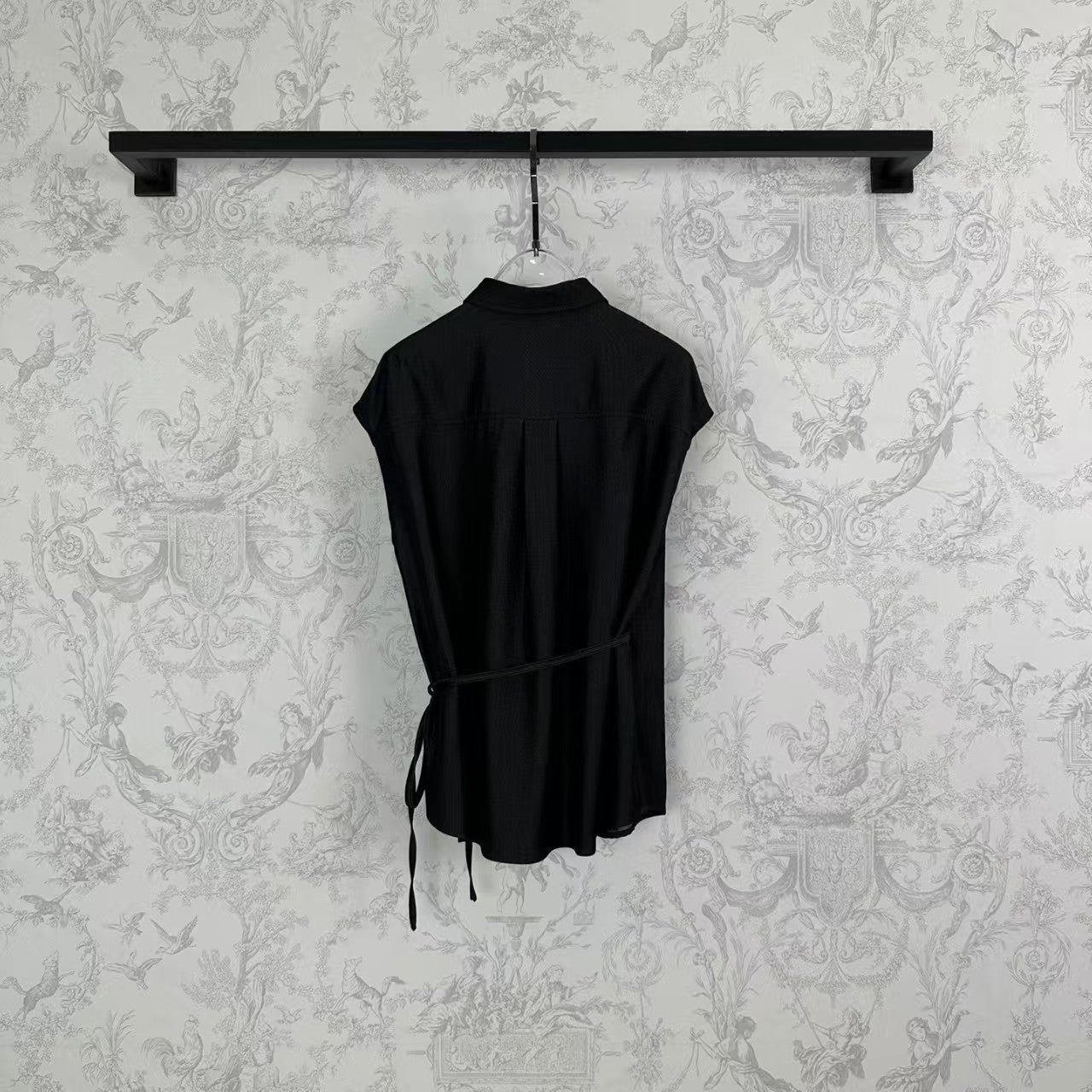 25 Frühes Frühlings-Set aus Seiden-Denim-Bandage und Hose mit weitem Bein und elastischer Taille