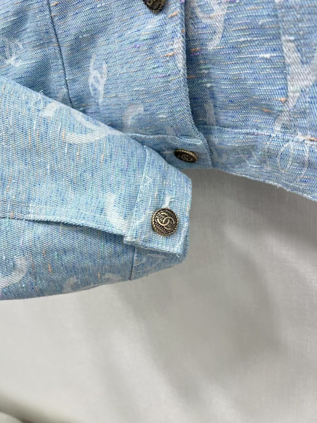 25 Veste en jean jacquard neuve pour le début du printemps