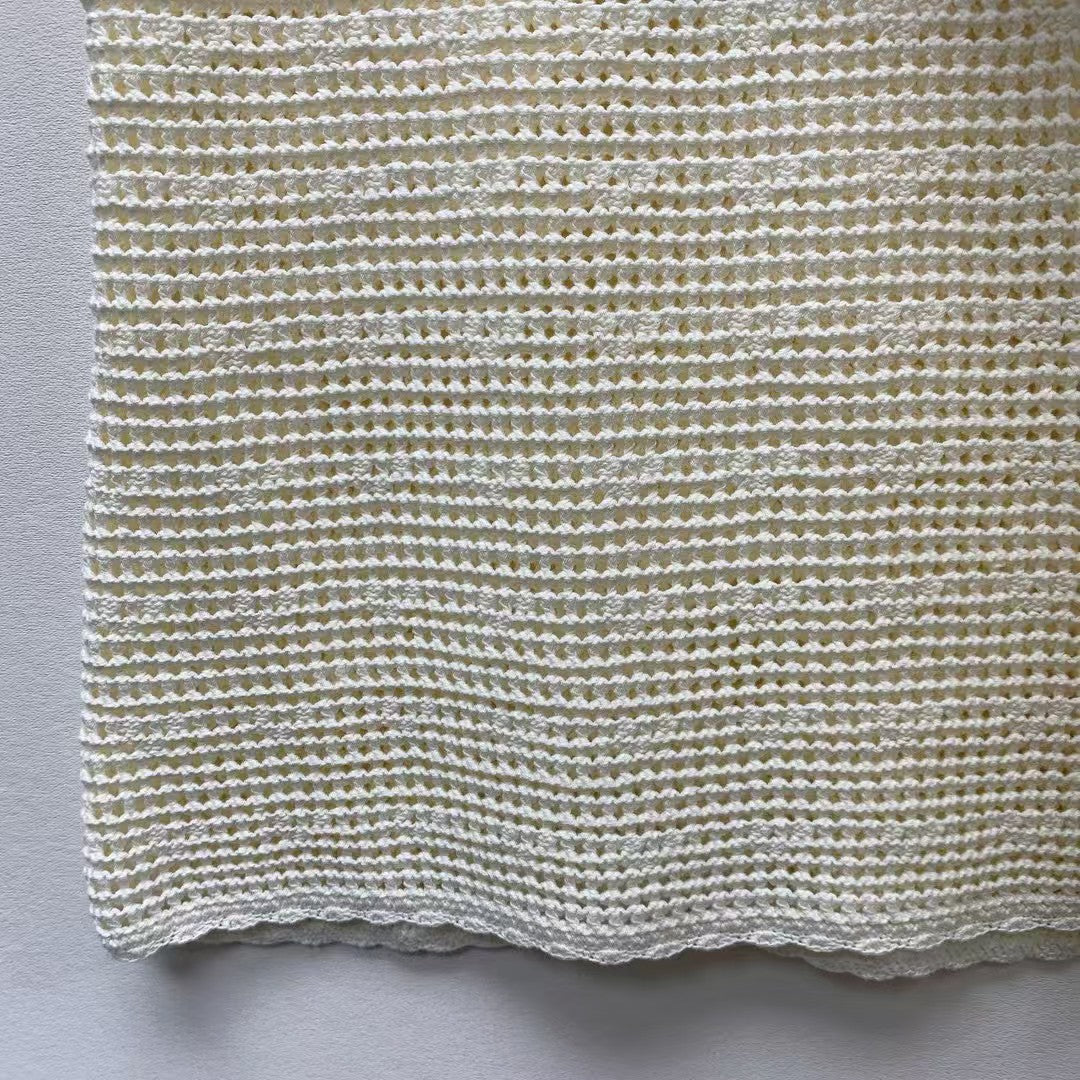 New Crochet Vest Dress