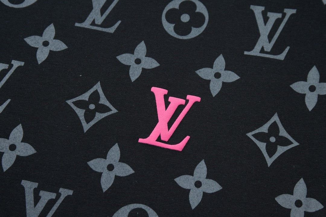 Monogram Print T - Shirt