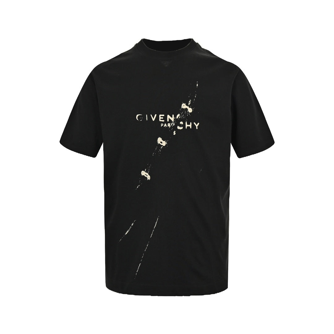 Imprimé piège visuel à manches courtes