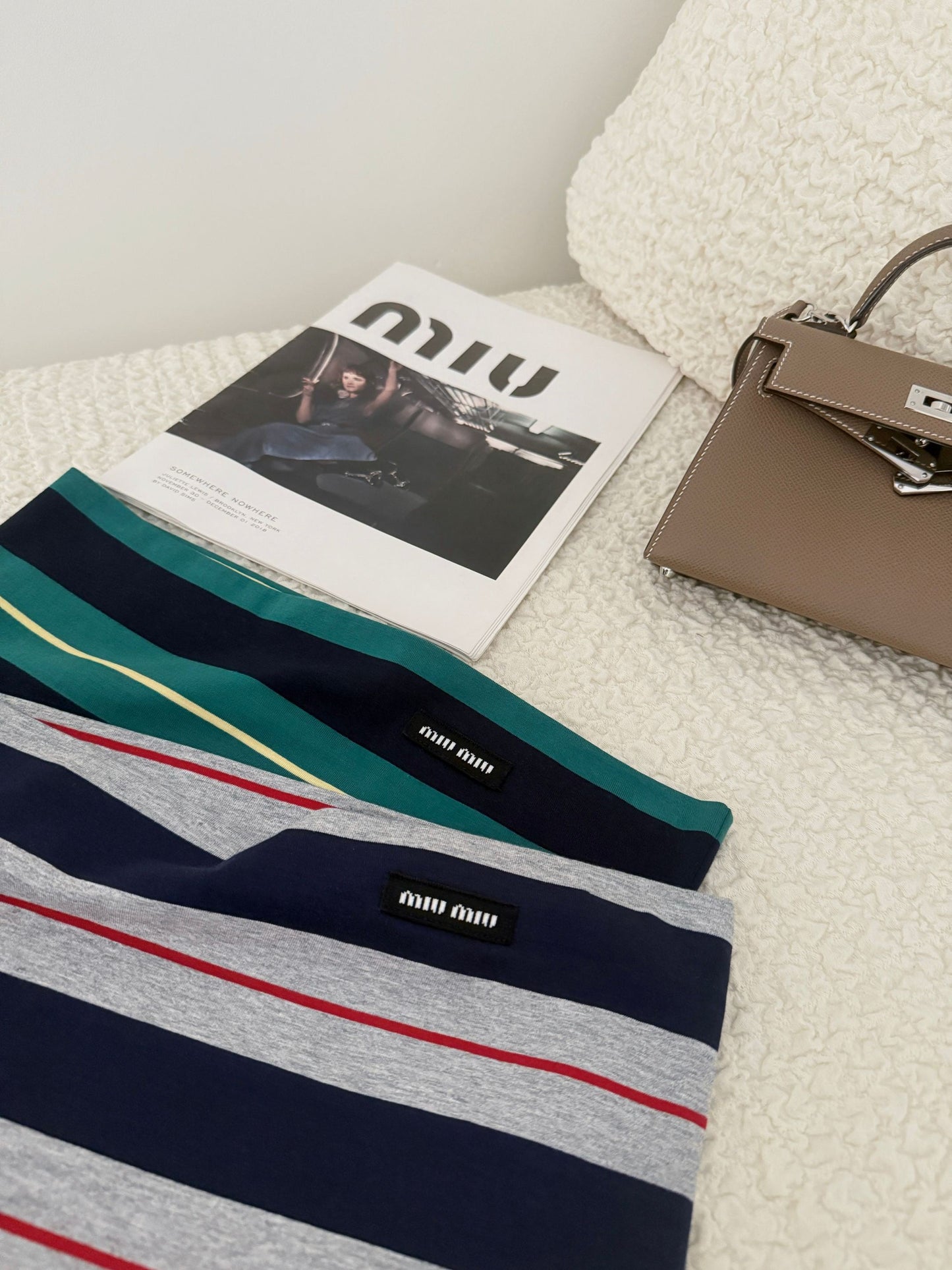 Gestreifte Bandeau-Tops