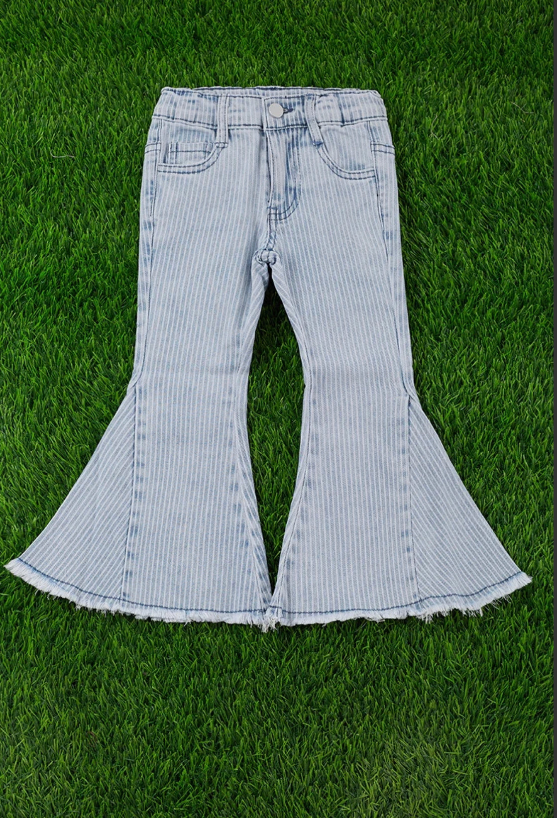 Girl's mermaid flare jeans