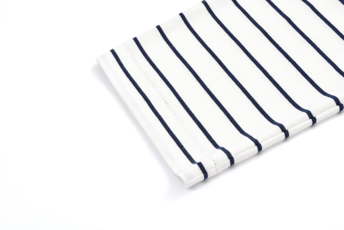 Gestreifte lange Ärmel