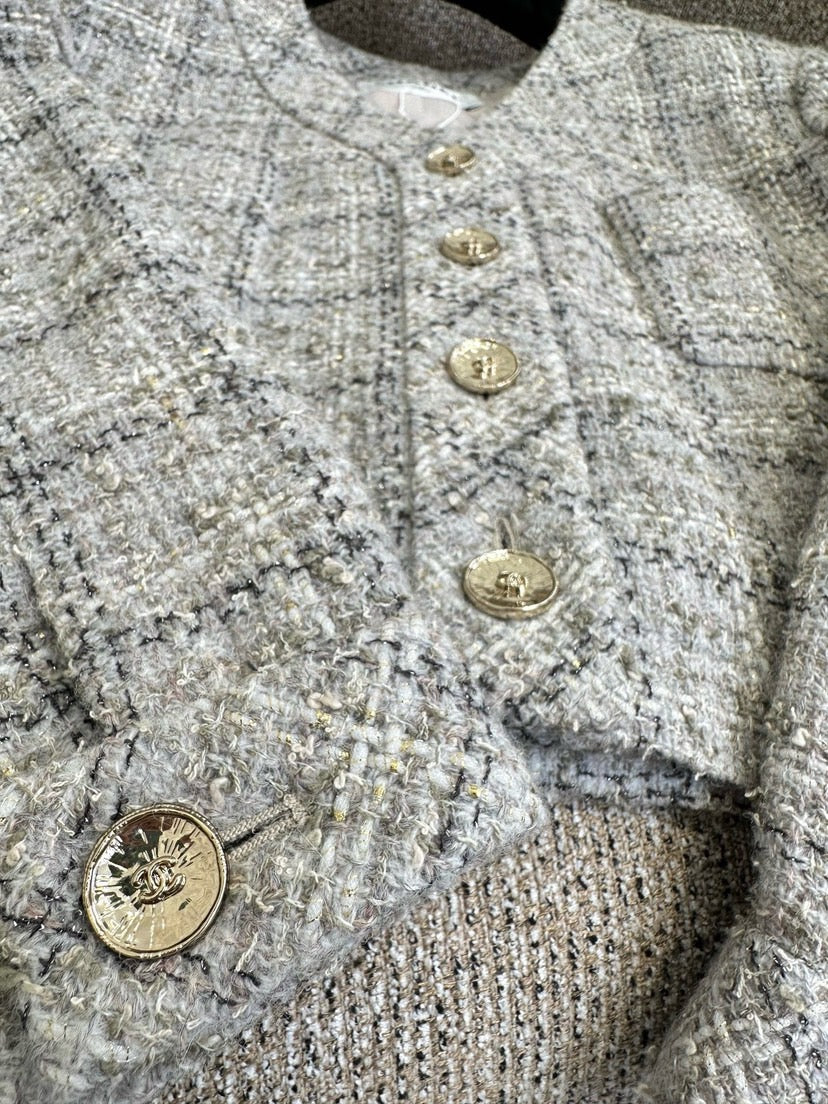 Early Autumn Series New French Lady anel Style Braided Jacket