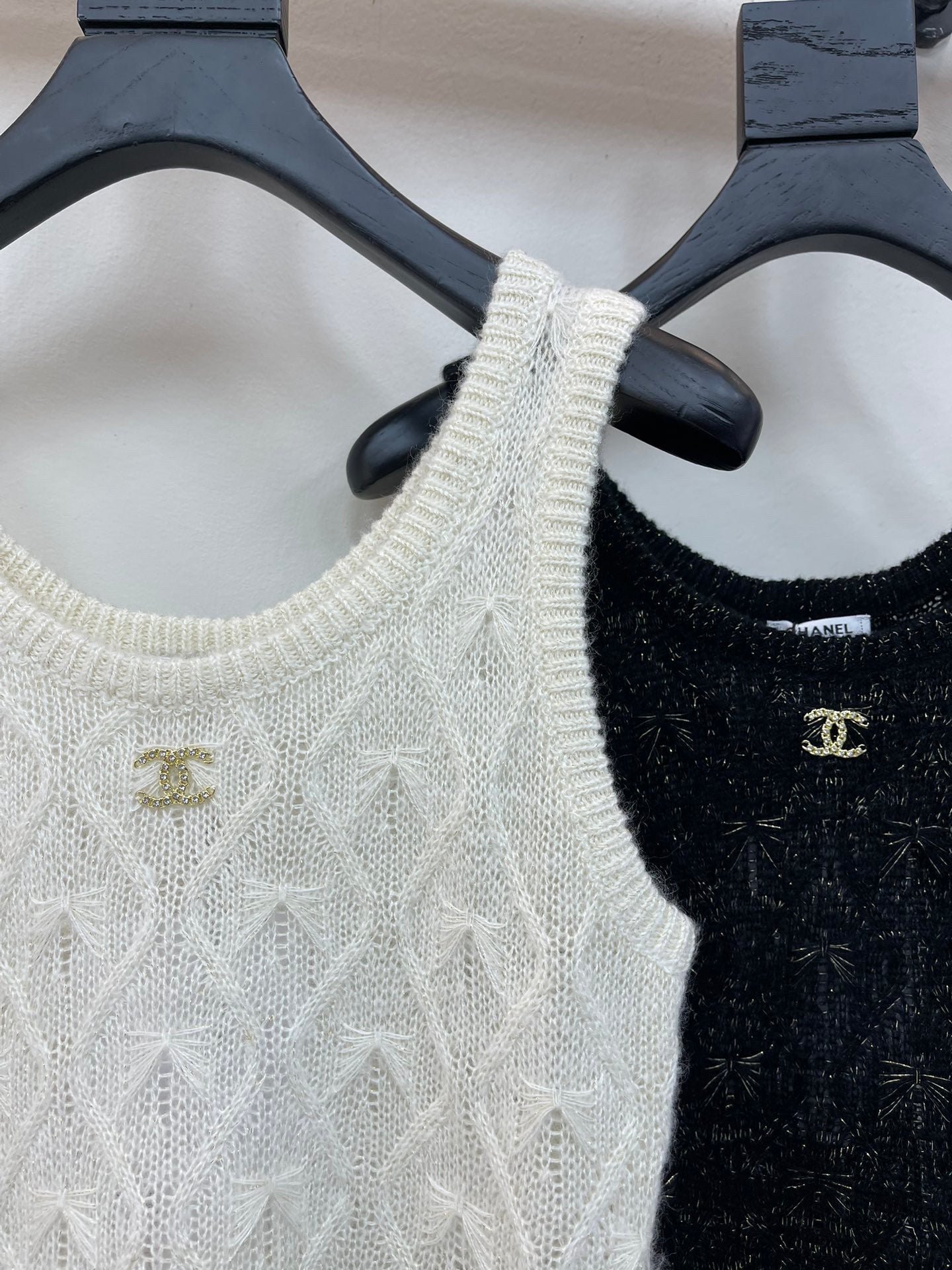 Gilet tricoté flocon de neige 3D