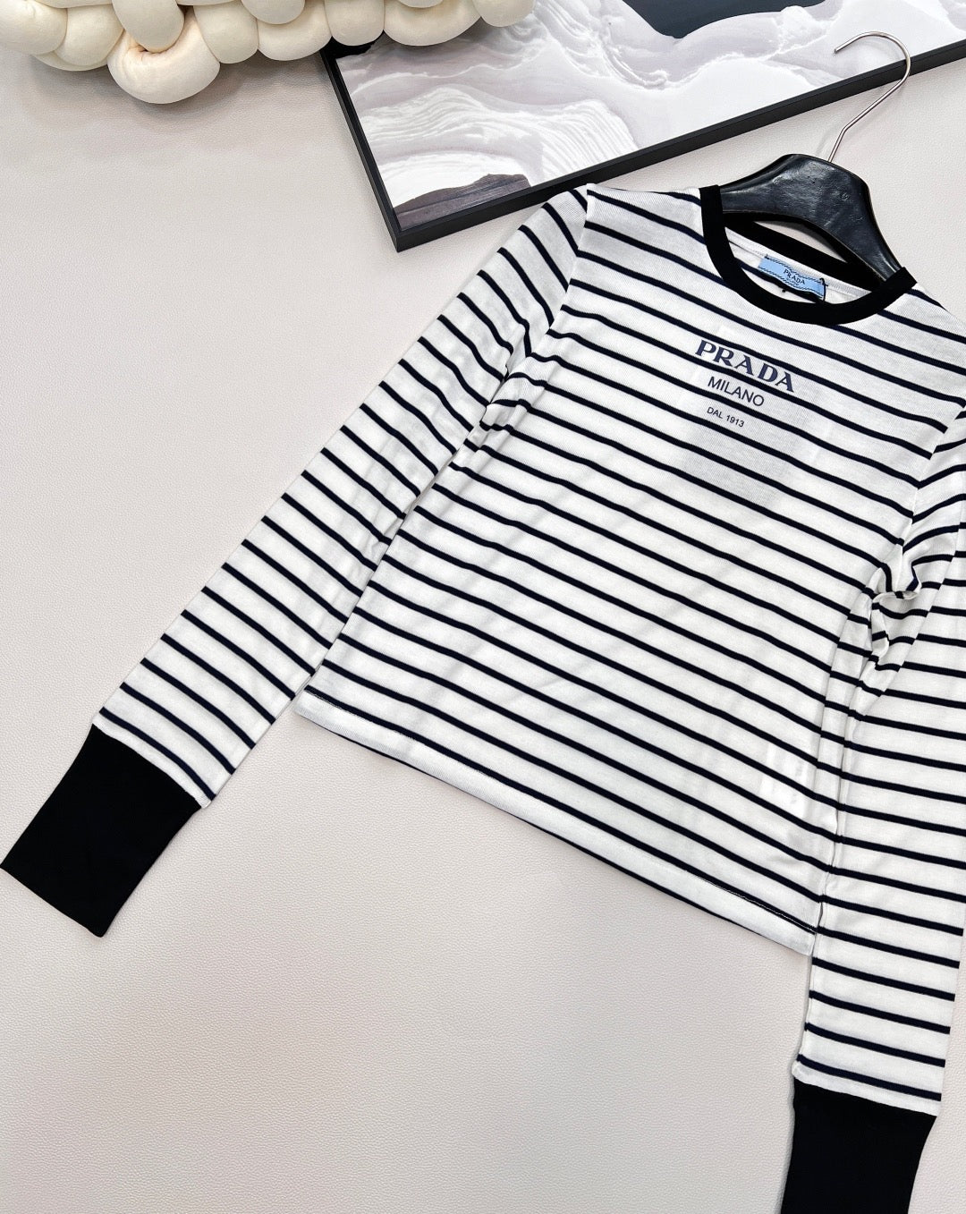 Bedrucktes Slim-Fit-Stretch-Hemd mit Streifen