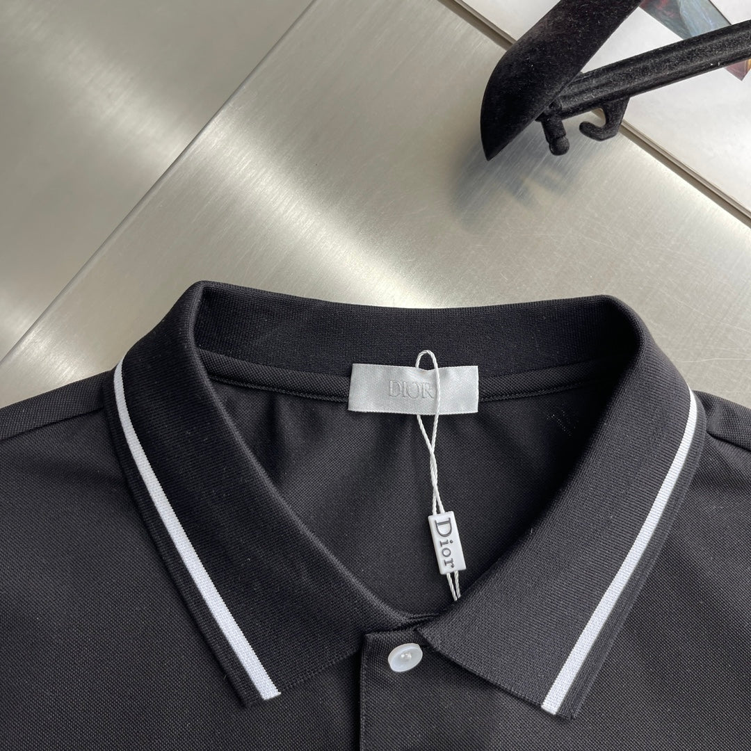 Polo classique brodé à manches courtes 24SS