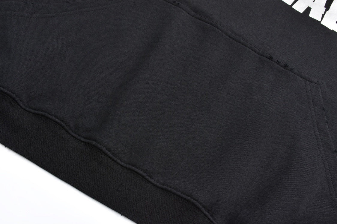 SWEAT À CAPUCHE À BANDE