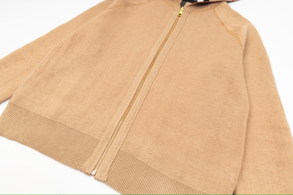 Veste à carreaux Warhorse en tricot