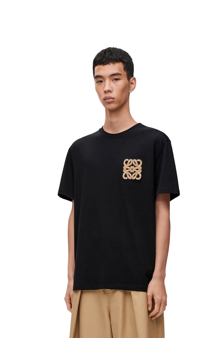 🔥 🔥24FW NEUES LOW Plüsch-LOGO-T-Shirt