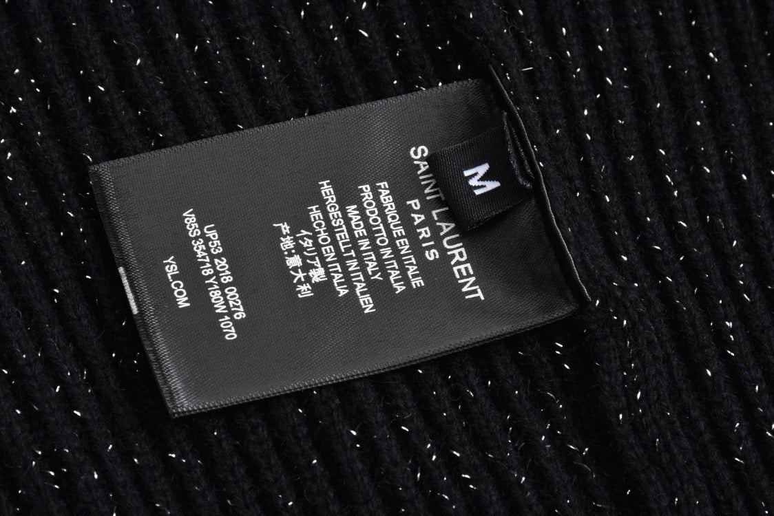 Saint Lau Brosche Cardigan Pullover