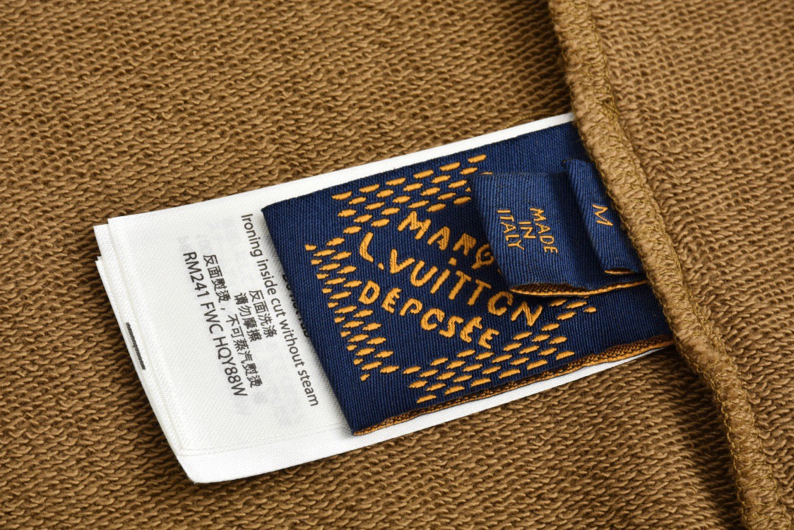 sweat à capuche brodé