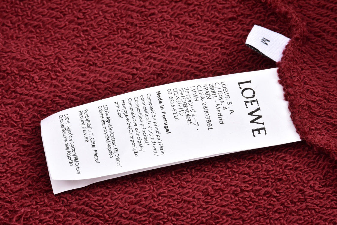 loe Bedrucktes Sweatshirt mit Stehkragen