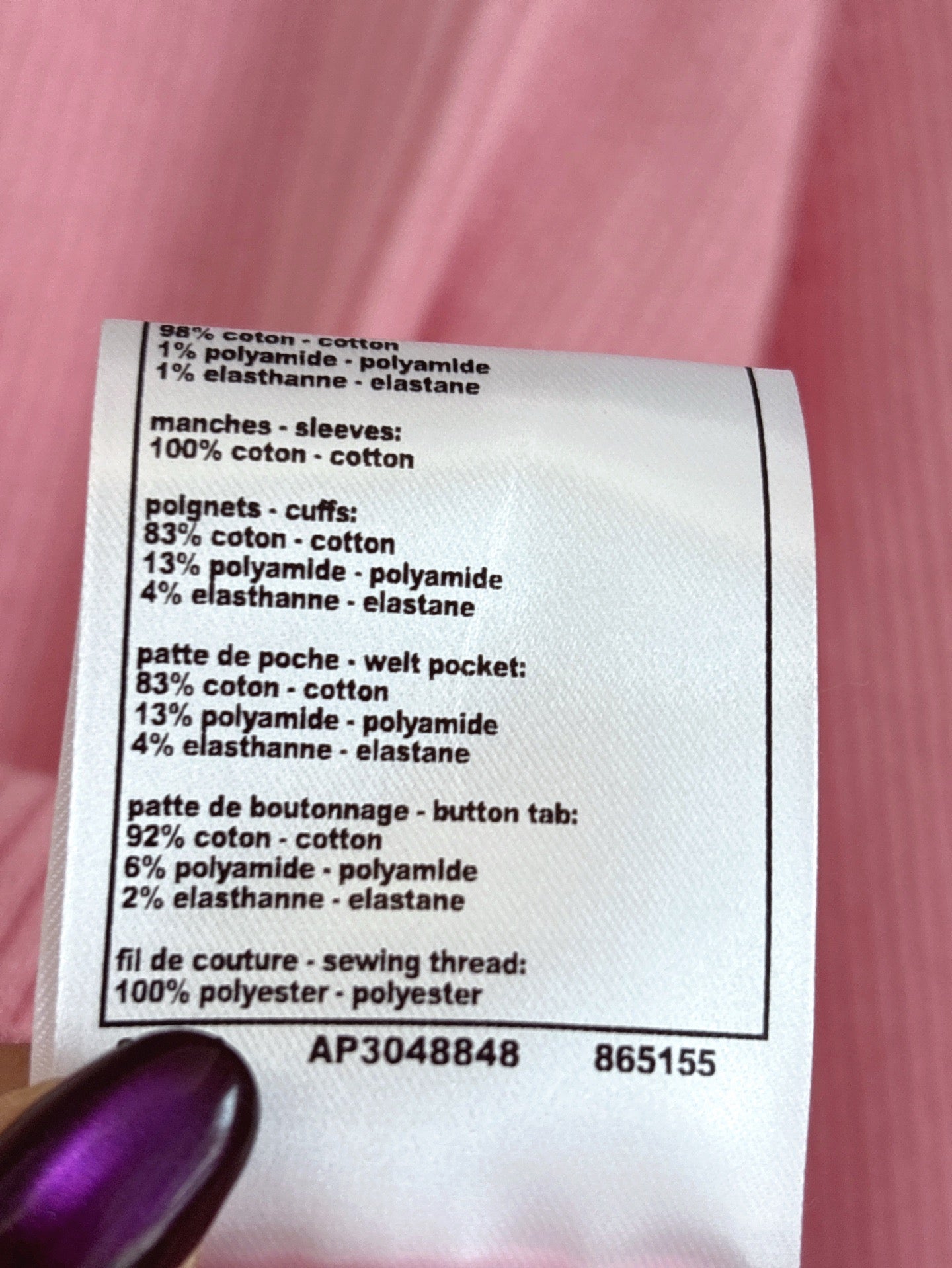 Cardigan rose de la collection Plage