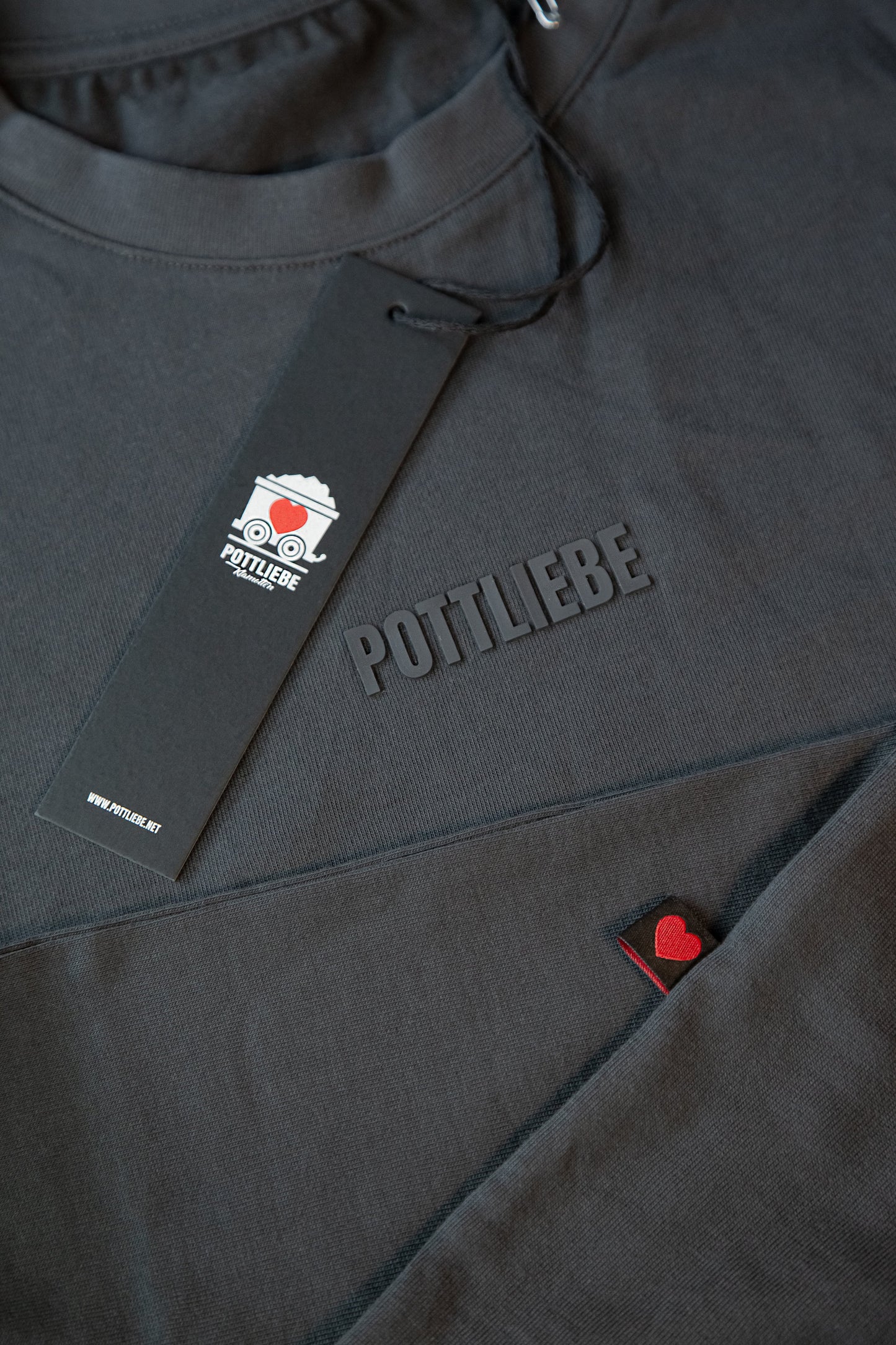 "GLÜCK AUF" Chemise argentée réfléchissante